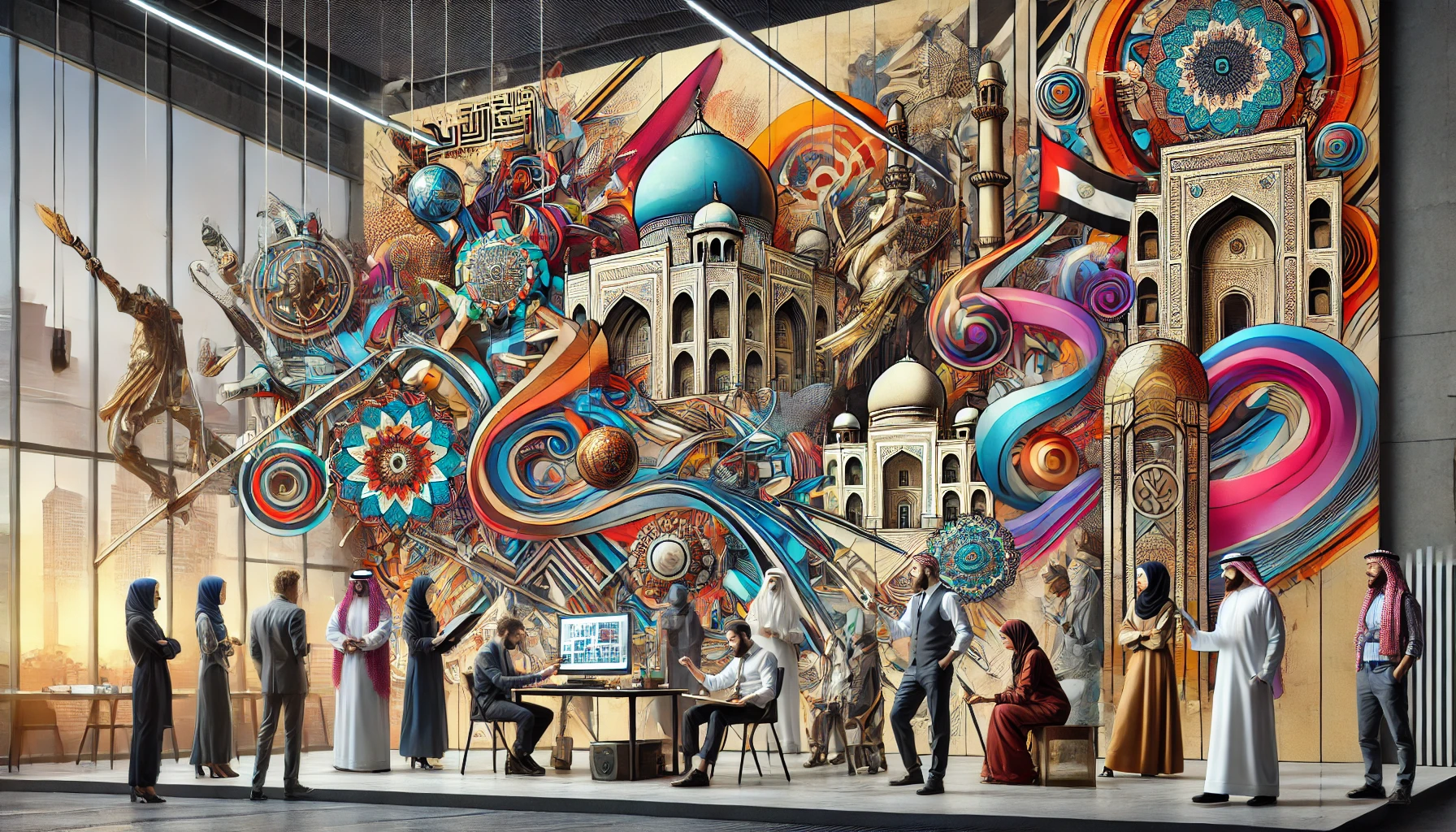 الفنانون الشرق أوسطيون يعيدون تعريف الثقافة المعاصرة